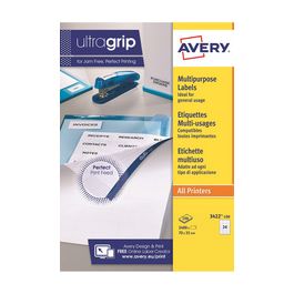 AVERY Etiquette multi-usage, 70 x 37 mm, blanc
