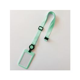 AVERY Porte-carte avec tour de cou, vert pastel