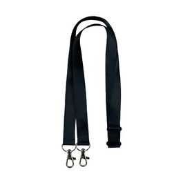 AVERY Tour de cou avec double mousqueton, 20 x 440 mm, noir