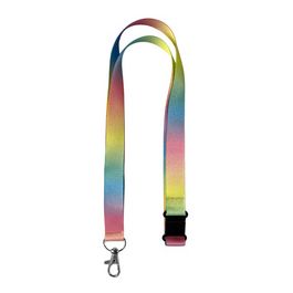 AVERY Tour de cou, en rPET, 20 x 440 mm, dégradé de couleurs