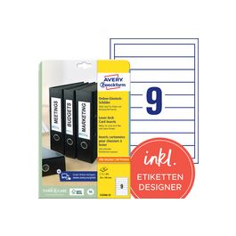 AVERY Zweckform Etiquette à insérer pour dos de classeur