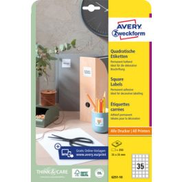 AVERY Zweckform Etiquette pour codes QR, 45 x 45 mm, carré