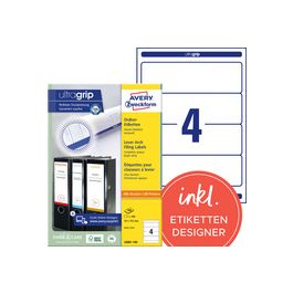 AVERY Zweckform Etiquette pour dos de classeur, 61 x 192 mm