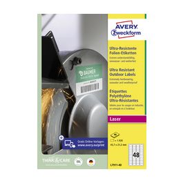 AVERY Zweckform Etiquette ultra résistante en film