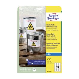 AVERY Zweckform Etiquette, 63,5 x 33,9 mm