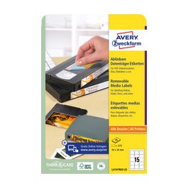 AVERY Zweckform Etiquettes Stick+Lift pour disquettes ZIP