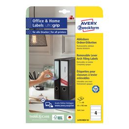AVERY Zweckform Etiquettes pour dos de classeur, 61 x 192 mm