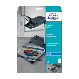 AVERY Zweckform Films pour imprimantes jet d'encre, A4