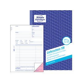 AVERY Zweckform Formularbuch "Liefer-/Empfangsschein", A5