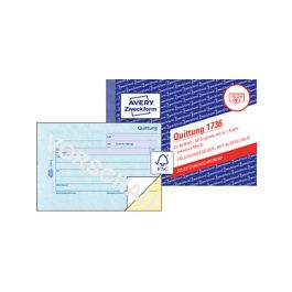 AVERY Zweckform Formularbuch "Quittung", SD, 4+1 GRATIS