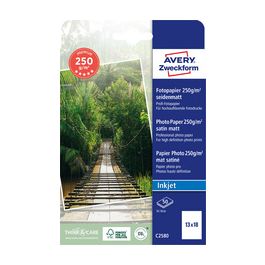 AVERY Zweckform Papier photo Inkjet PREMIUM, 13 x 18 cm