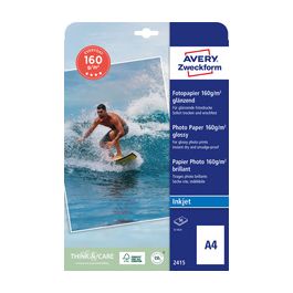 AVERY Zweckform Papier photo jet d'encre EVERYDAY, 160 g/m2