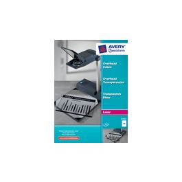 AVERY Zweckform Transparents pour rétroprojecteur, A4, clair