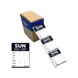 AVERY Étiquette jour SUN, 40 x 56 mm, noir