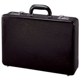 Alassio Attaché-case TAORMINA, cuir, noir