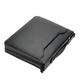 Alassio Serviette classeur "BERGAMO", A4, similicuir, noir