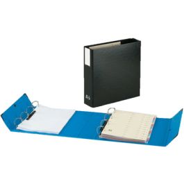 Arianex by extendos Classeur à double mécanisme, noir