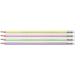 BIC Crayon de papier Evolution PASTEL, HB, assorti x12