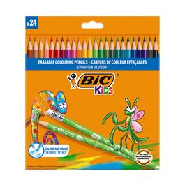 BIC KIDS Crayon de couleur EVOLUTION ILLUSION, gommable