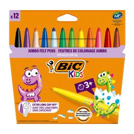 BIC KIDS Feutre Visacolor XL ecolutions, étui carton de 12