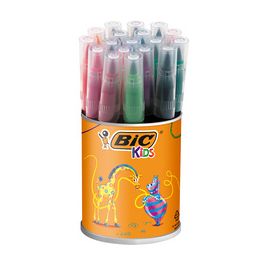 BIC KIDS Feutre Visaquarelle, boîte ronde de 18