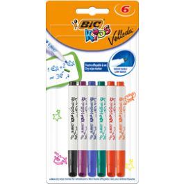 BIC KIDS Marqueur pour tableau blanc Velleda Mini, blister