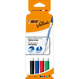 BIC Marqueur pour tableau blanc Velleda 1721, pointe ogive,