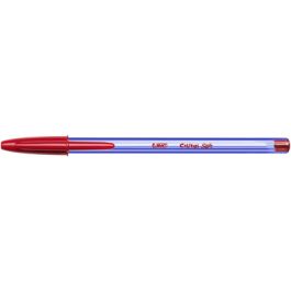 BIC Stylo à bille Cristal Soft, rouge
