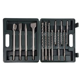 BRÜDER MANNESMANN Kit de forets & burins SDS PLUS, 13 pièces