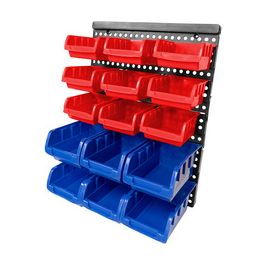 BRÜDER MANNESMANN Rangement pour petites pièces, 16 pièces