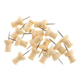 Bi-Office Epingles en bois pour tableau d'affichage, en pin