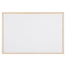 Bi-Office Tableau blanc, cadre en bois, (L)600 x (H)400 mm