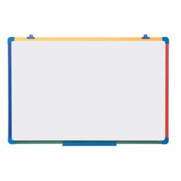 Bi-Office Tableau mural blanc pour enfants Schoolmate