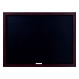 Bi-Office Tableau noir Optimum, 600 x 450 mm, cerisier