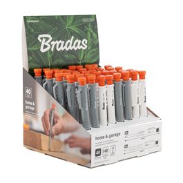 Bradas Bohrlochmarker, Strichbreite: 1,0 mm, 40er Display x40