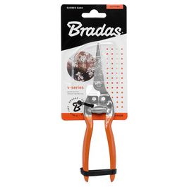 Bradas Sécateur bypass V-SERIES, lame inox droite, orange