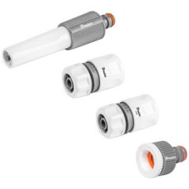 Bradas Set de buses d'arrosage WHITE LINE, 1/2", PVC, 4 pcs