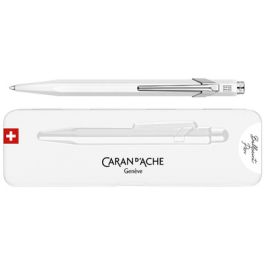 CARAN D'ACHE Stylo à bille 849 Fluo Line, blanc