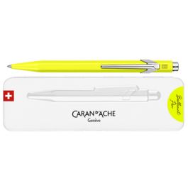 CARAN D'ACHE Stylo à bille 849 Fluo Line, jaune