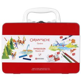CARAN D'ACHE Travel Kit SWISSCOLOR, dans une mallette