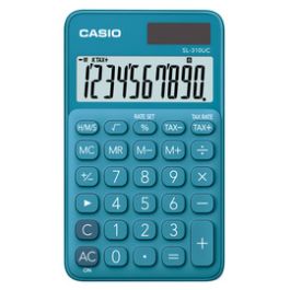 CASIO Calculatrice SL-310UC-BU, bleu