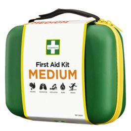 CEDERROTH Kit de premiers secours, moyen, dans un coffret