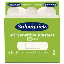 CEDERROTH Recharge Salvequick, pansement Sensitif