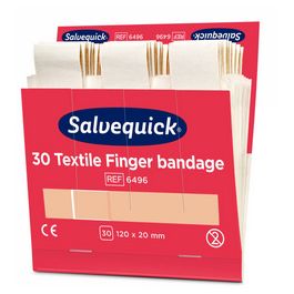 CEDERROTH Salvequick Pansement pour doigt, textile