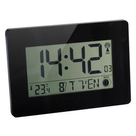 CEP Orium Horloge murale, radio pilotée, noir