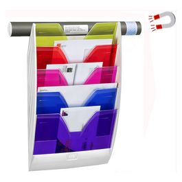 CEP Présentoir mural Happy, magnétique, A4, 5 compartiments