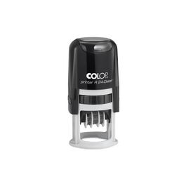 COLOP Datumstempel Printer R 24-Dater, rund, schwarz