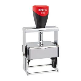 COLOP Tampon pour texte Expert 3400, 6 lignes