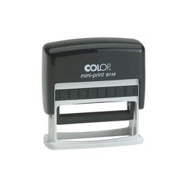 COLOP Tampon pour texte Mini-Print S110, noir