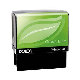 COLOP Tampon pour texte Printer 40 Green Line, 6 lignes